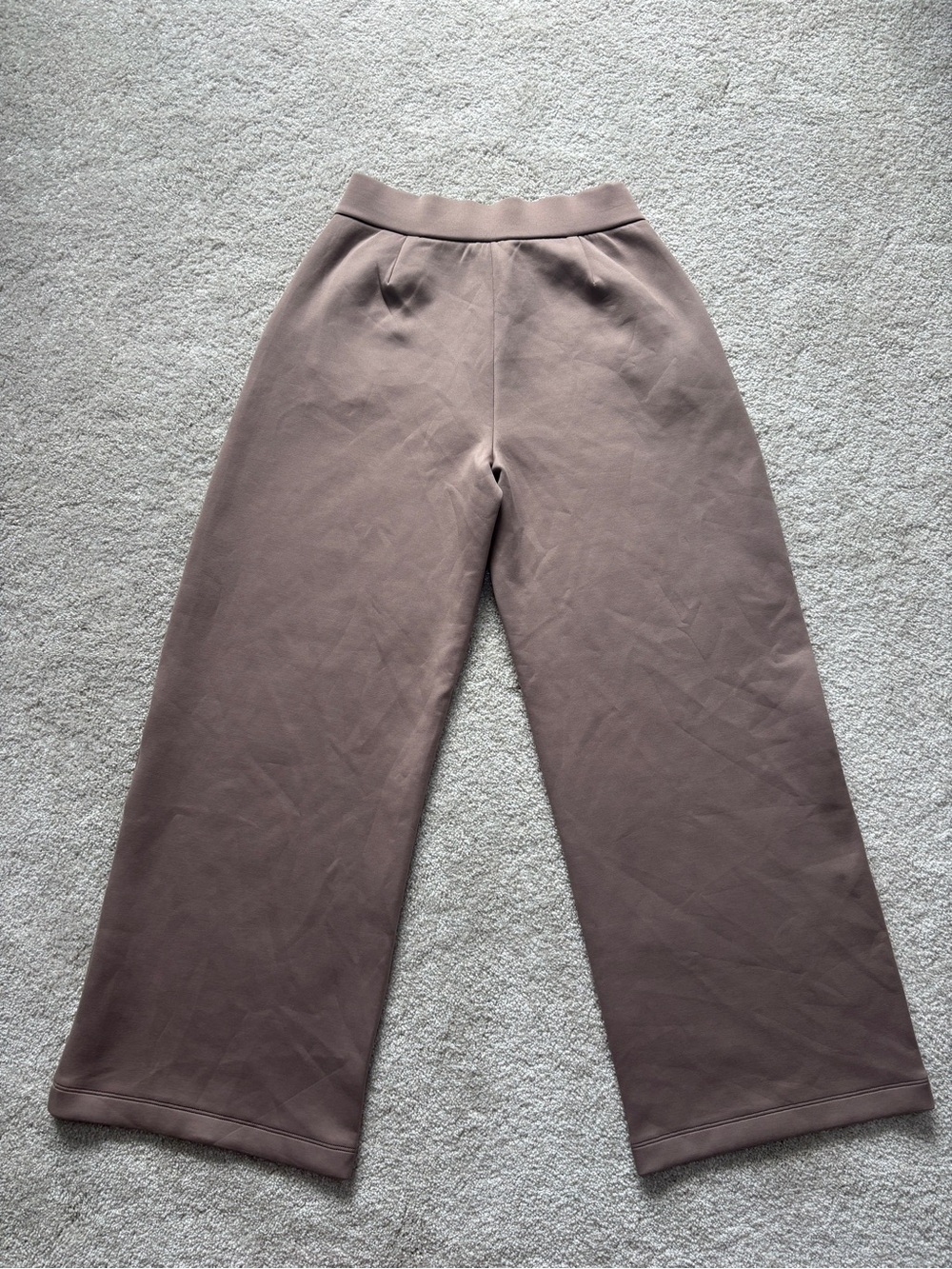 Beyond Yoga In The Flow Wide Leg Pant Taupe size XS - Picture 13 of 13